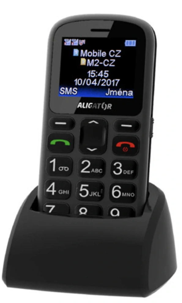 ALIGATOR A321 Senior šedo-černý