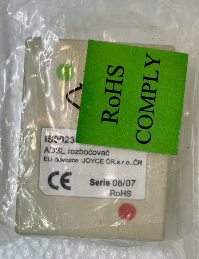ADSL splitter