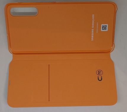 Pouzdro originální pro Samsung A50 knížka - bílé