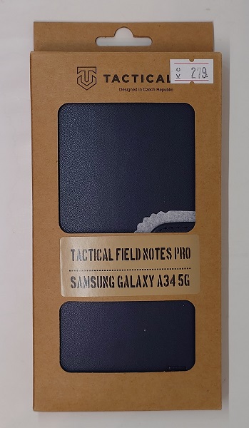 Pouzdro Tactical pro Samsung A34 5G - knížka - modré