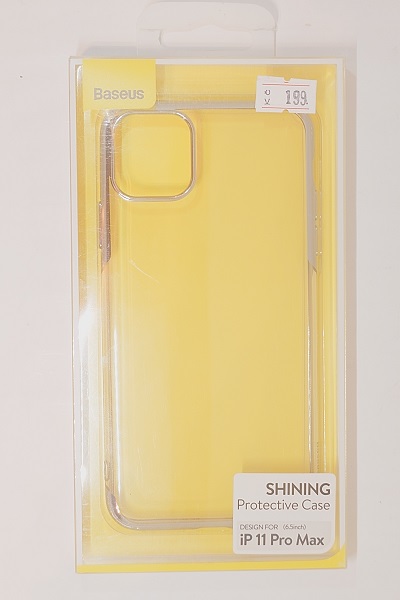 Kryt Baseus pro iPhone 11 Pro Max stříbrný/průhledný