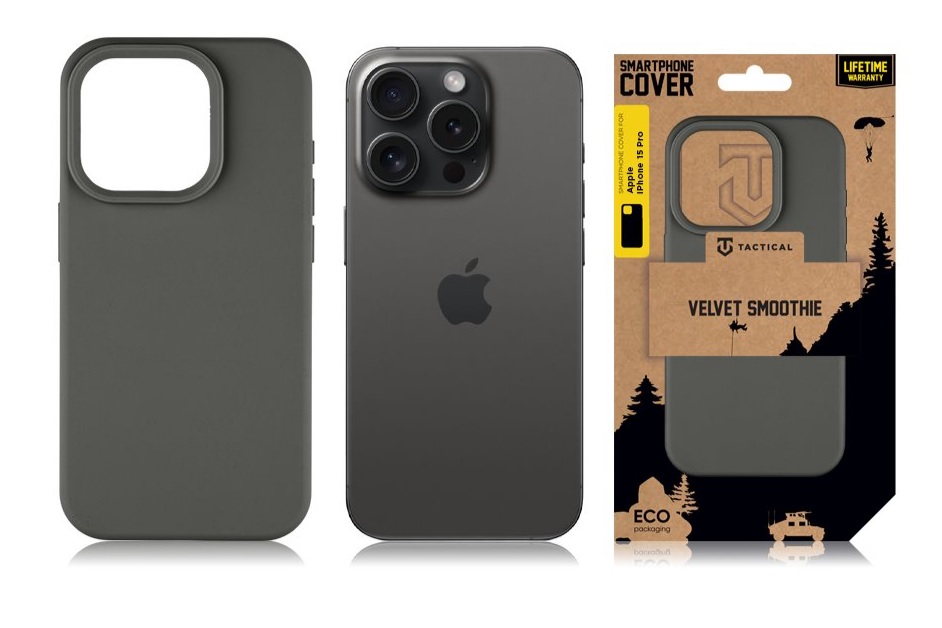 Kryt Tactical pro iPhone 15 Pro Velvet Smoothie Bazooka