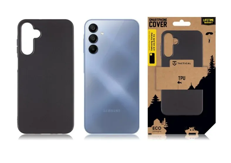 Kryt Tactical TPU pro Samsung A15 4G/A15 5G černé