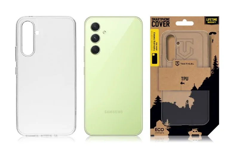 Kryt Tactical TPU pro Samsung A54 5G Transparent