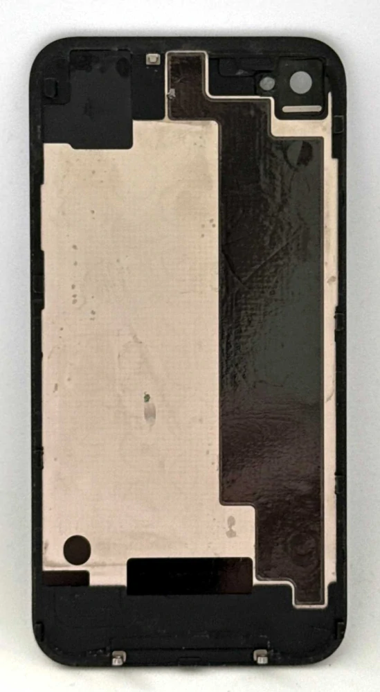 Zadní kryt včetně skla pro iPhone 4S Black