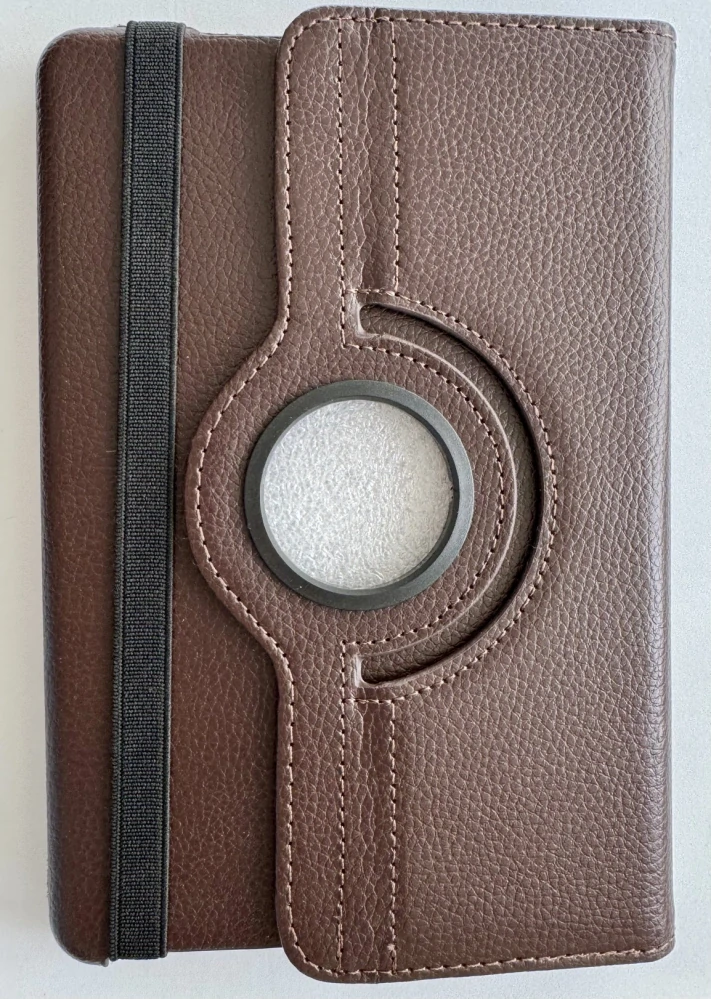 Pouzdro na tablet 7" - otočné - hnědé