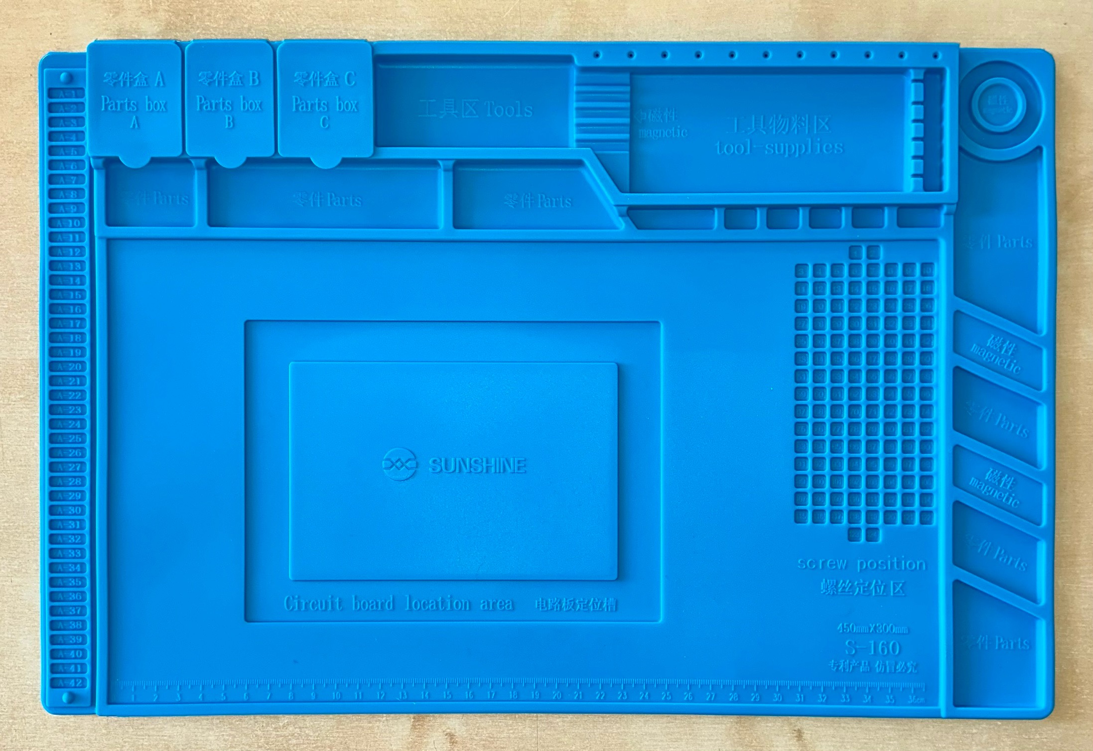 Pracovní silikonová podložka