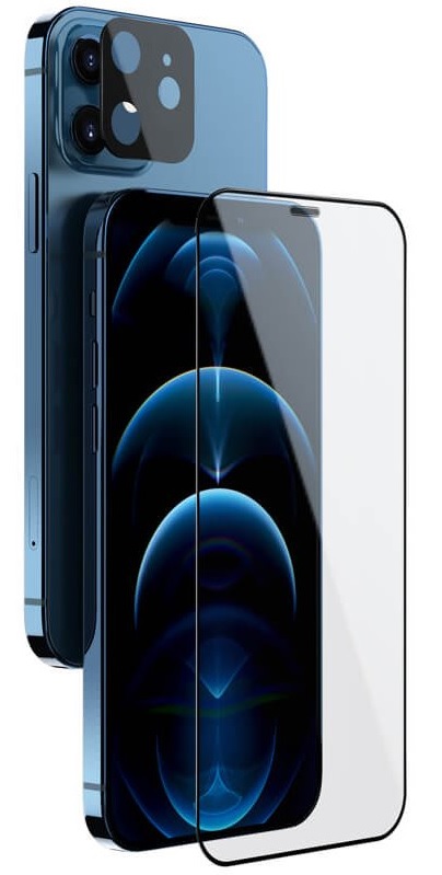 Nillkin 2v1 Tvrzené sklo Full Screen pro iPhone 12 Pro