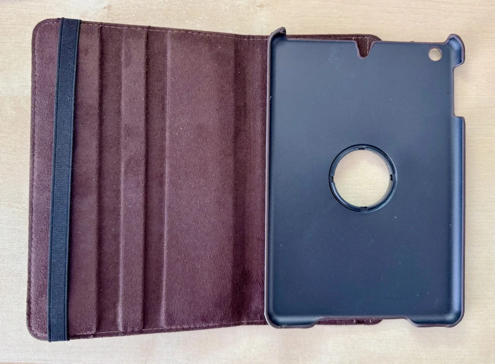 Pouzdro na tablet 7" - otočné - hnědé