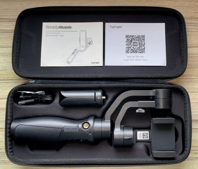 Hohem iSteady Mobile - rozbaleno