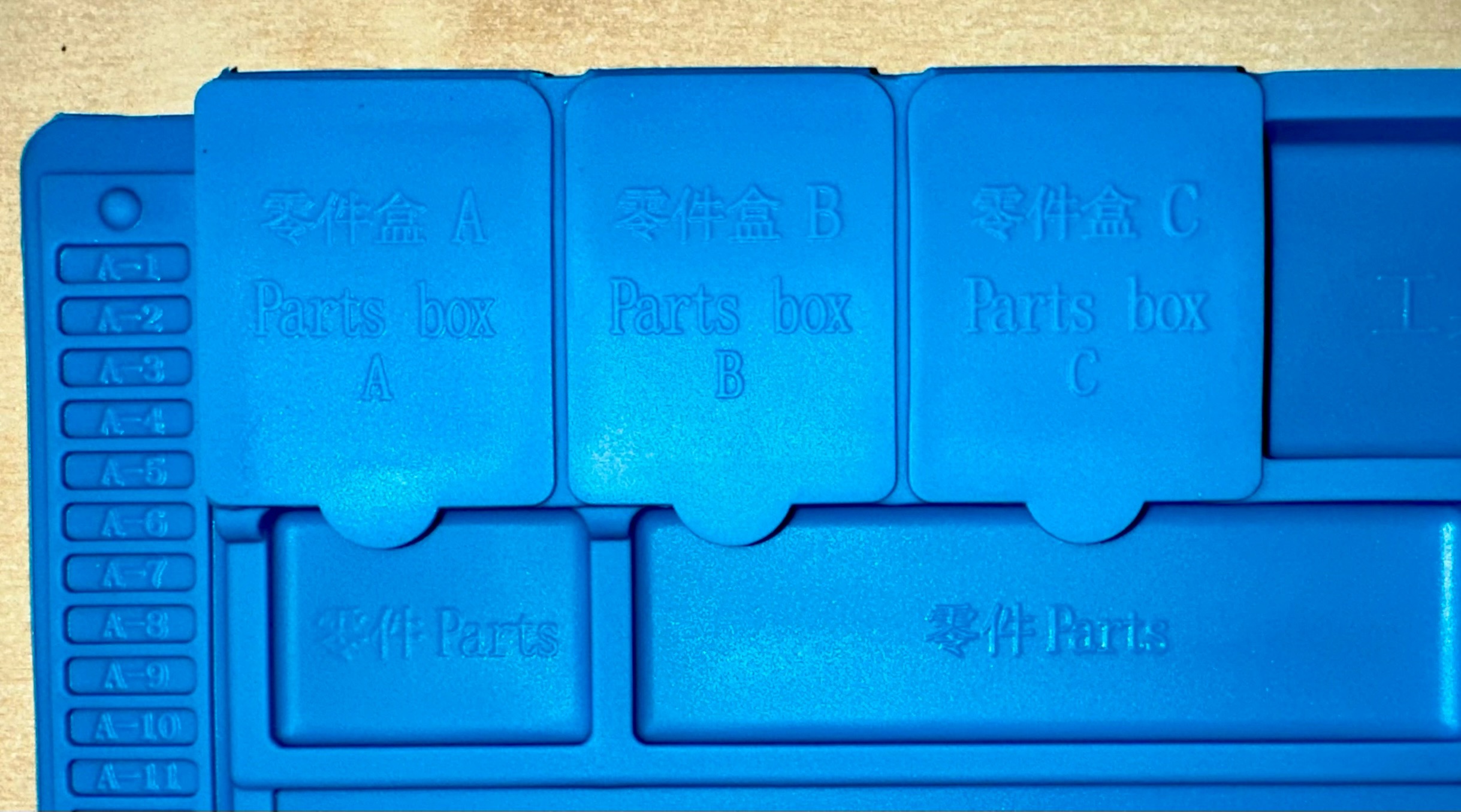 Pracovní silikonová podložka