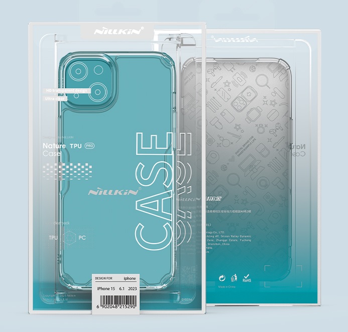 Kryt Nillkin pro iPhone 15 TPU Pro průhledné