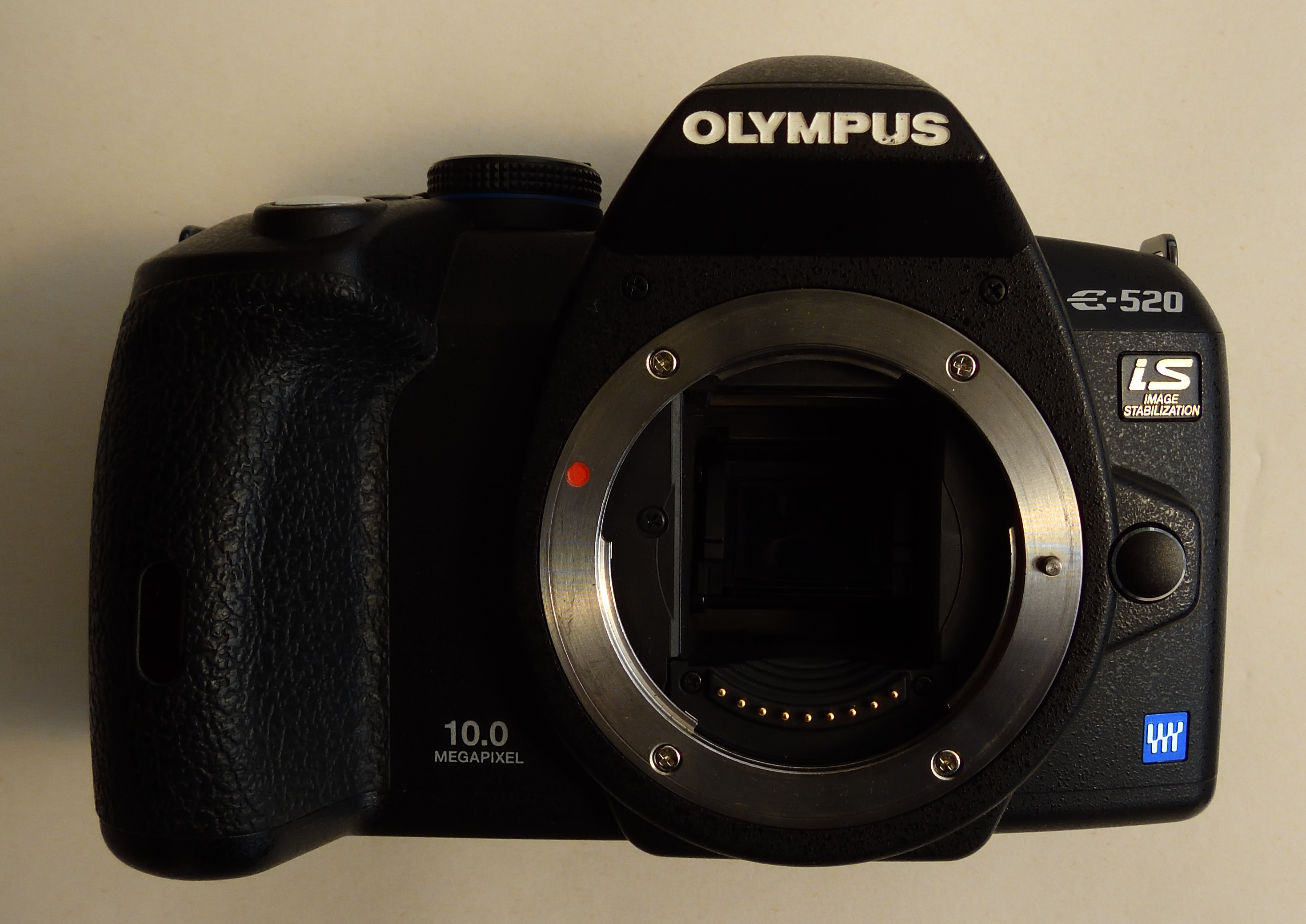 Olympus E-520 Tele Double Zoom kit s příslušenstvím