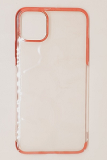 Kryt Baseus pro iPhone 11 Pro Max červený/průhledný