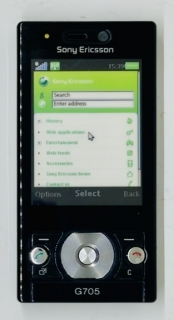 Maketa Sony Ericsson G705