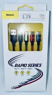 Nabíjecí kabel Baseus - 4 v 1