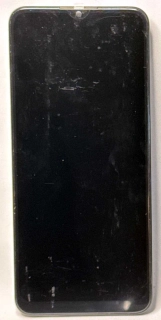 Samsung A037F displej + dotyková plocha včetně předního krytu Black