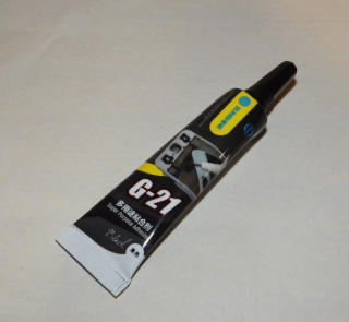 G-21 Lepidlo na instalaci displeje 15ml Black